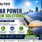 Solar Power System Solutions: Clean Energy for a Sustainable Future | Metro Engineers Services